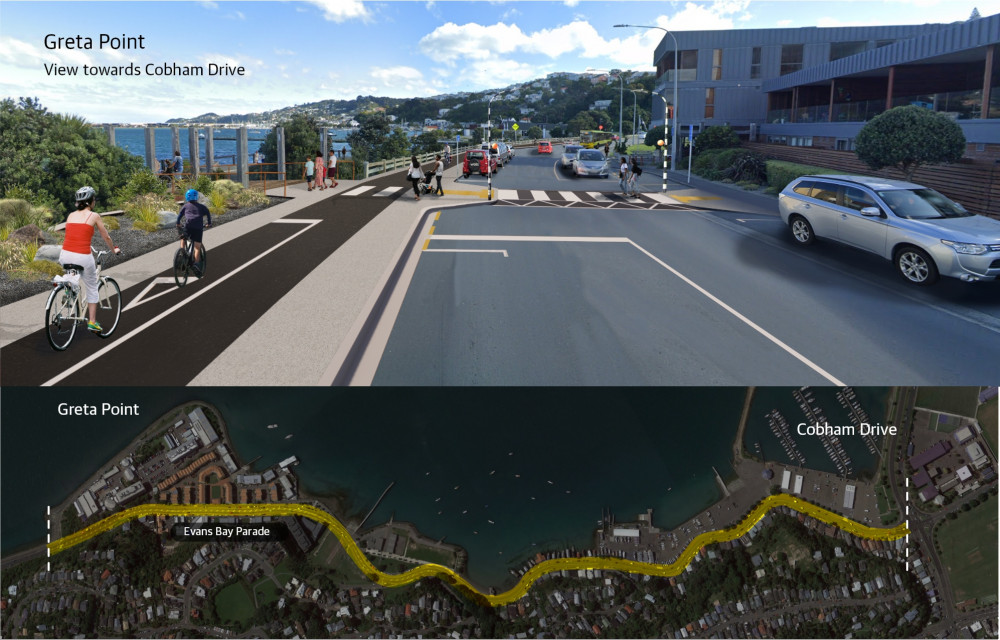 Greta Point to Cobham Drive WCC Transport Projects