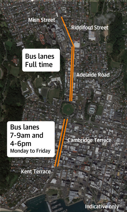 N2C bus lanes map2x